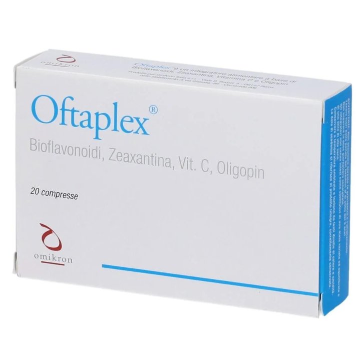 Oftaplex Integratore Alimentare per la Vista 20 Compresse - Omikron