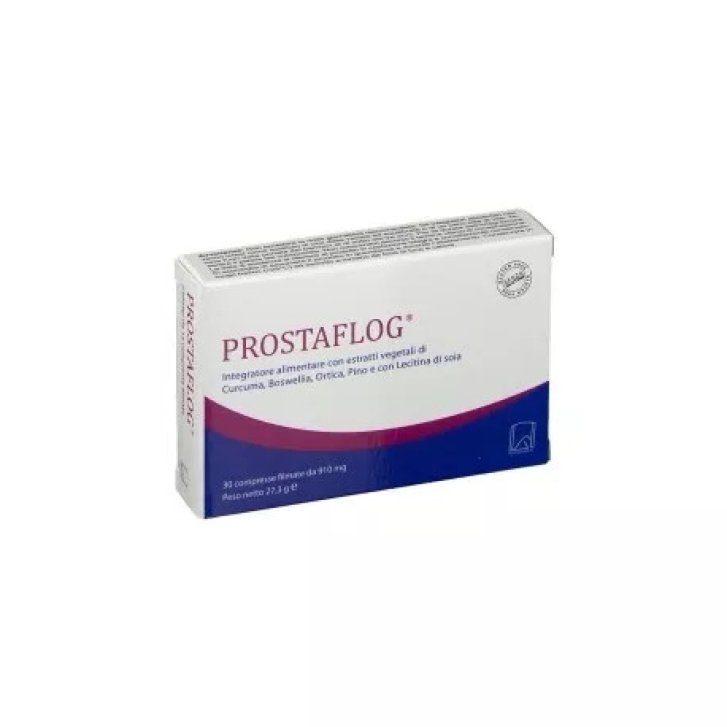 Prostaflog Integratore per Prostata con Curcuma, Boswellia e Ortica 30 Compresse - Naturmed