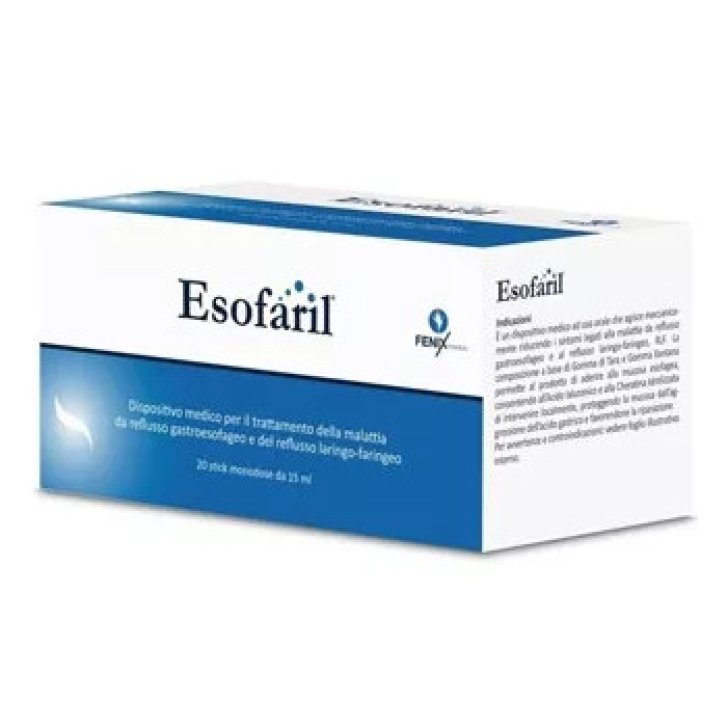 Esofaril Integratore Anti Reflusso Gastroesofageo 20 Stick Monodose - Fenix Pharma