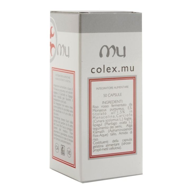 Colex Mu Integratore Alimentare per Metabolismo Lipidico 50 Capsule - MU SRL