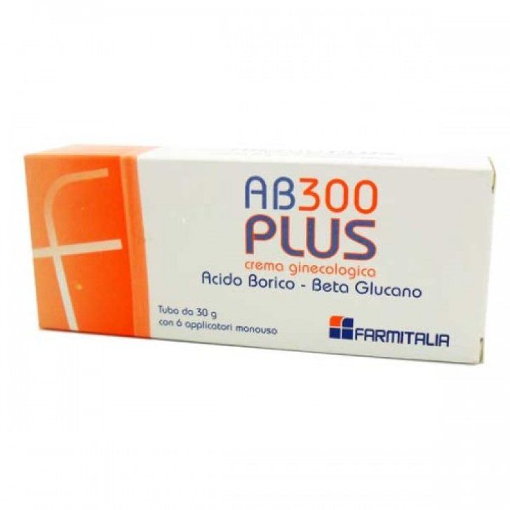 AB 300 Plus Crema Ginecologica con Applicatori Monouso 30g - Finderm