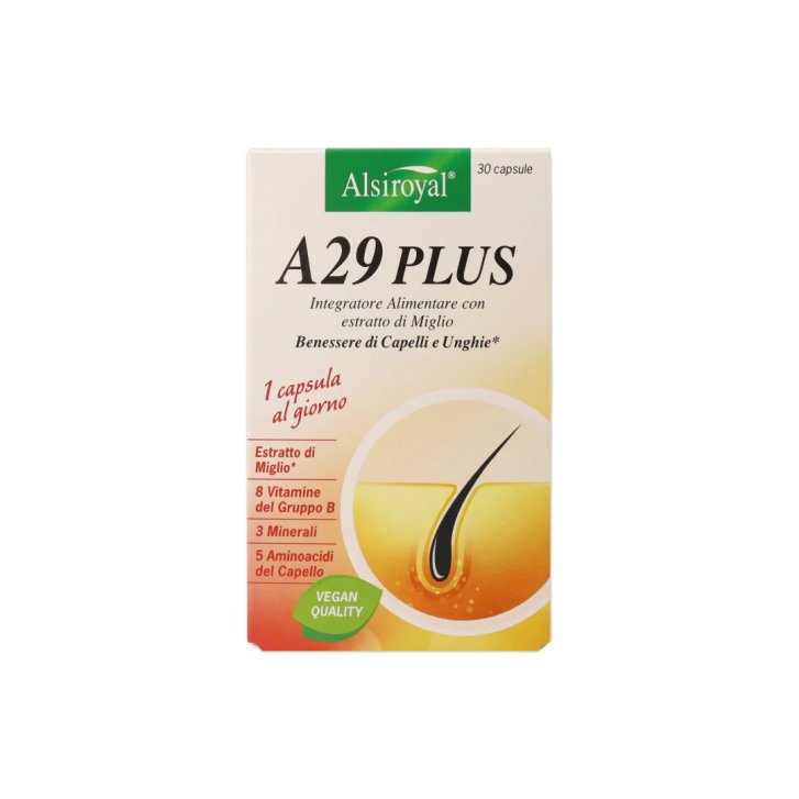 A29 Plus Integratore per Capelli e Unghie 30 Capsule - Dott.C.Cagnola