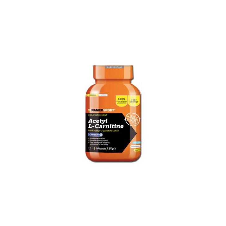 Acetil L-Carnitina Named Sport Integratore Energetico 60 Capsule - NAMED