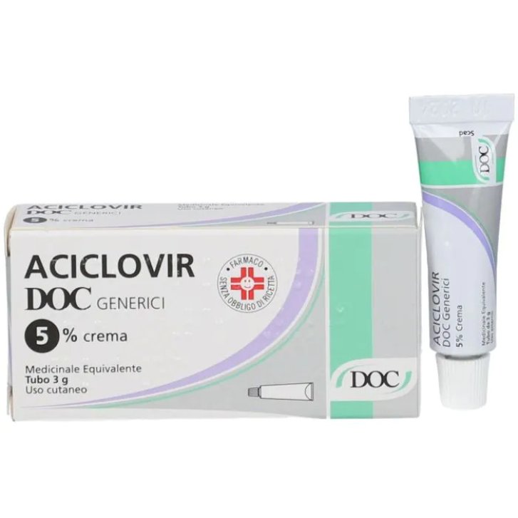 Aciclovir Doc Generici 5% Crema 3g - Doc Generici