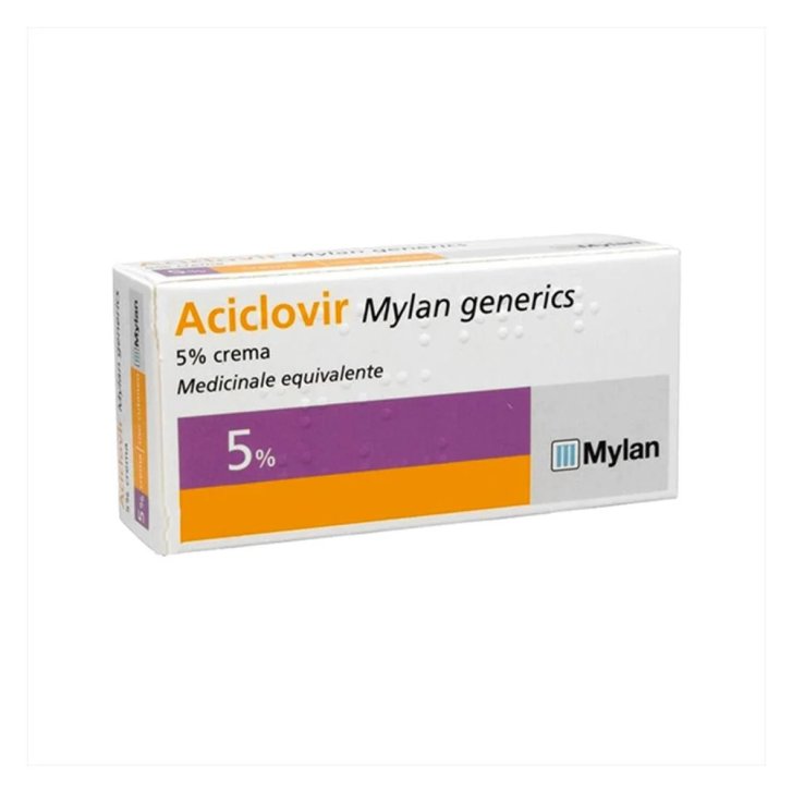 Aciclovir ALM 5% Crema per Herpes Labiale, 3g - Almus
