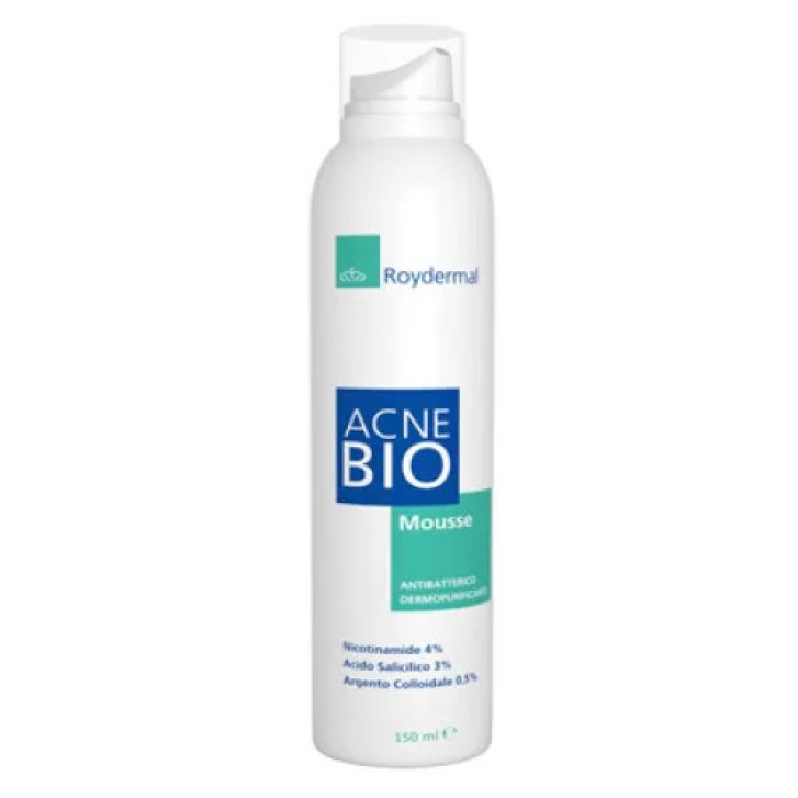 Acnebio Mousse Antibatterica Dermopurificante 150ml - Roydermal