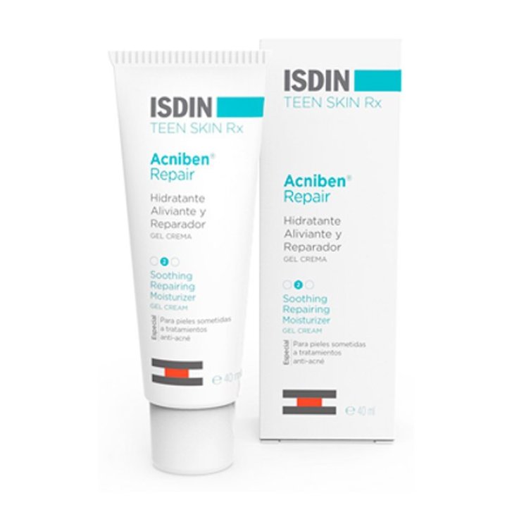 Acniben Repair Gel Crema Idratante Viso 40ml - Isdin