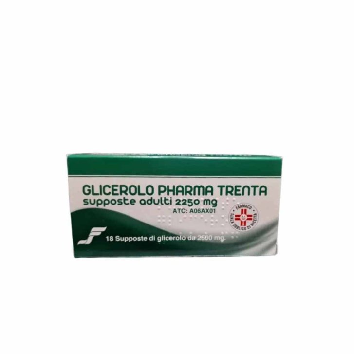 Glicerolo Supposte Adulti 2250 mg 18 Unità - Pharma Trenta