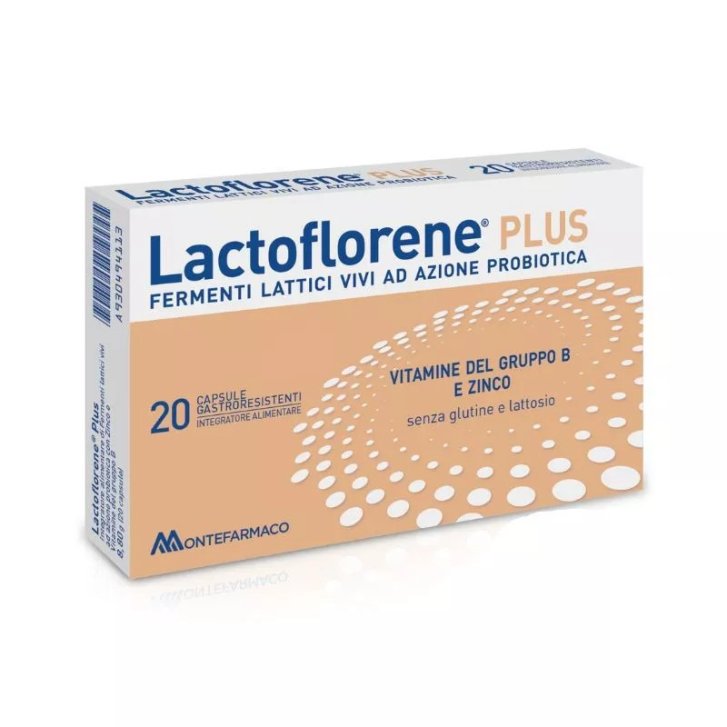 Lactoflorene Plus Integratore Fermenti Lattici Vivi 20 Capsule - Lactoflorene