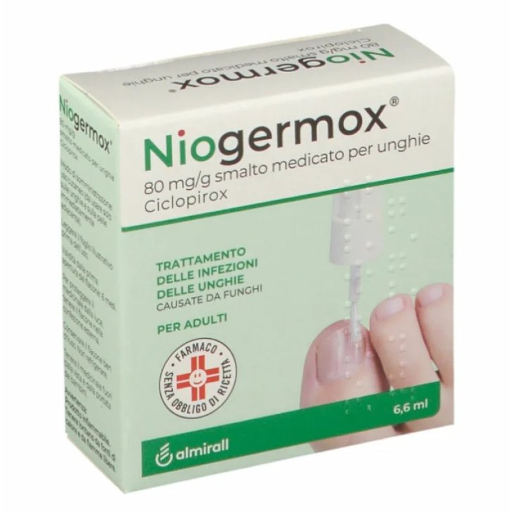 Niogermox Smalto Unghie Medicato 6,6 ml - Isdin