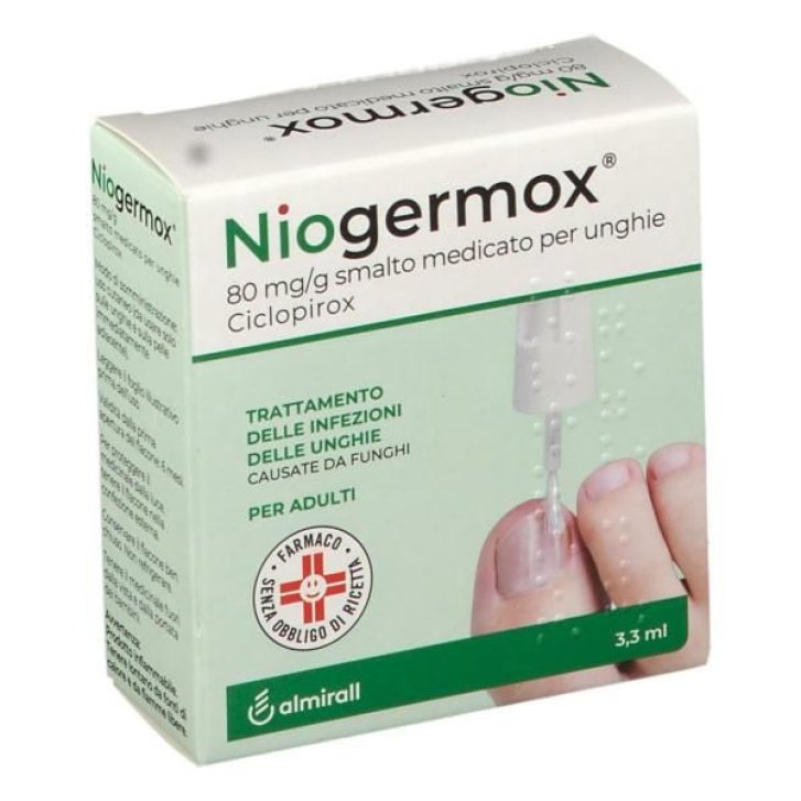 Niogermox Smalto Medicato per Unghie 3,3ml - Isdin