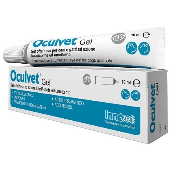 Oculvet Gel Oftalmico Lubrificante Umettante 10ml - Innovet