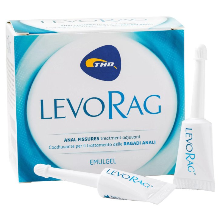 LevoRag Emulgel per Ragadi Anali 20 Tubetti Monodose da 3,5 ml - THD