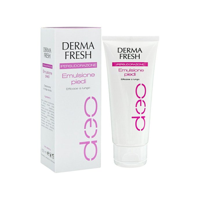 Dermafresh Ipersudorazione Piedi Emulsione Deodorante 100 ml - Dermafresh Dermafresh Ipersudorazione Piedi Emulsione Deodorante 100 ml - Dermafresh