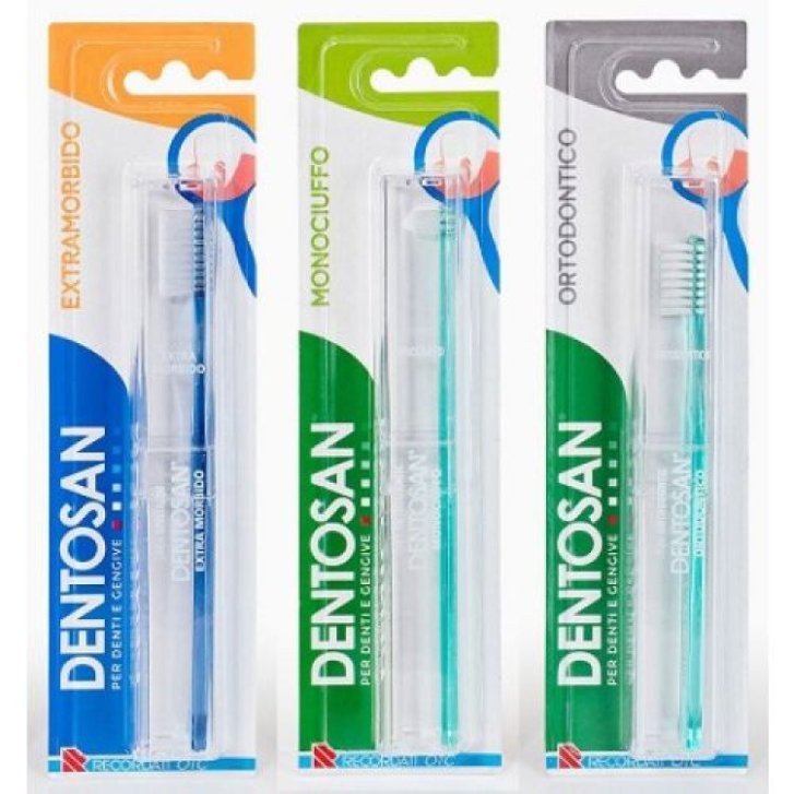 Spazzolino Monociuffo Specialistico per Ortodonzia - Dentosan Spazzolino Monociuffo Specialistico per Ortodonzia - Dentosan