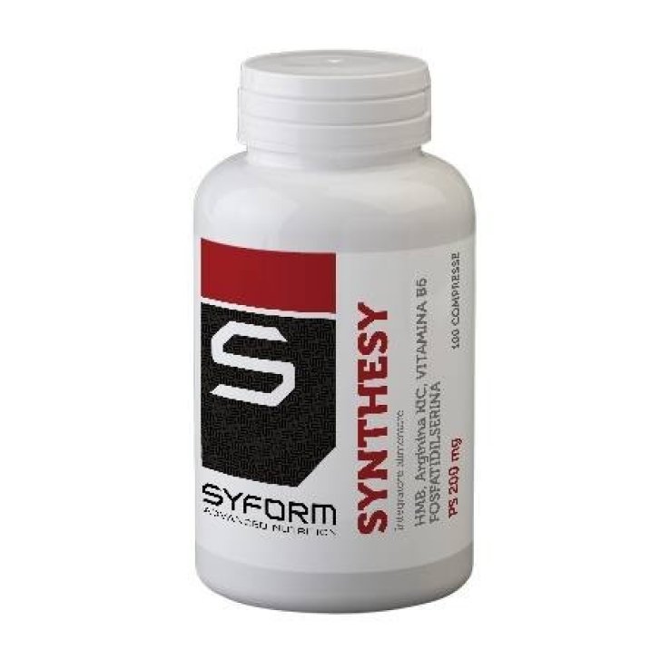 Synthesy Integratore con HMB Arginina e Vitamina B6 100 Compresse - Syform
