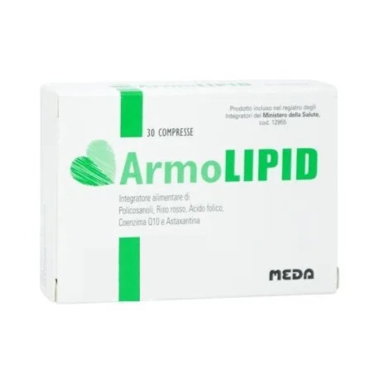 Armolipid Integratore per Colesterolo 30 Compresse - Meda Pharma