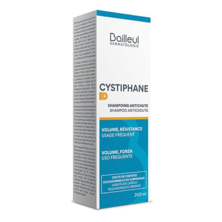 Cystiphane Shampoo Anticaduta per Capelli 200ml - Biorga