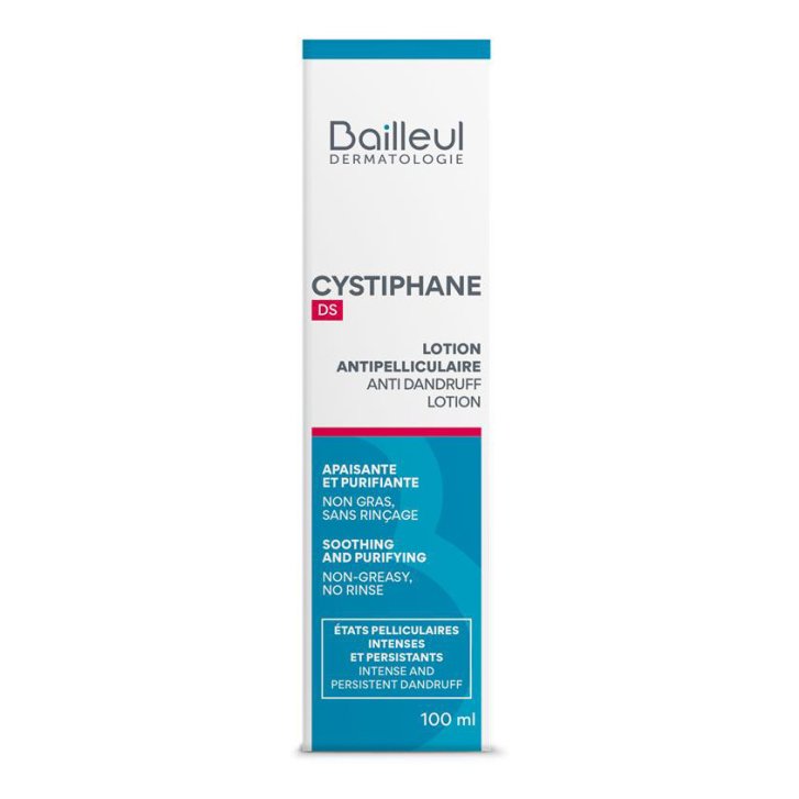 Cystiphane DS Lozione Antiforfora per Cuoio Capelluto Sensibile 100 ml - Laboratoires Bailleul