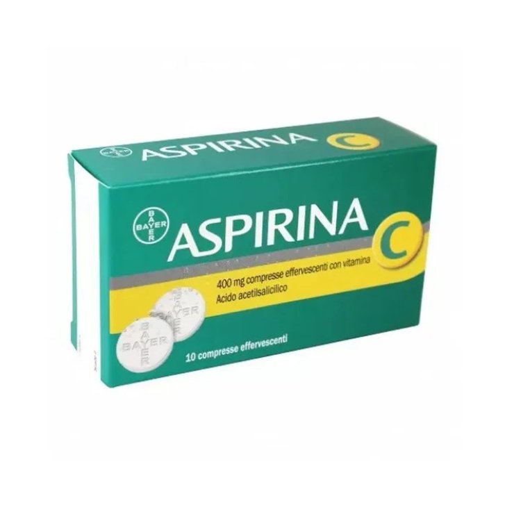 Aspirina C Medicinale Effervescente 400+240mg 10 Compresse - Aspirina