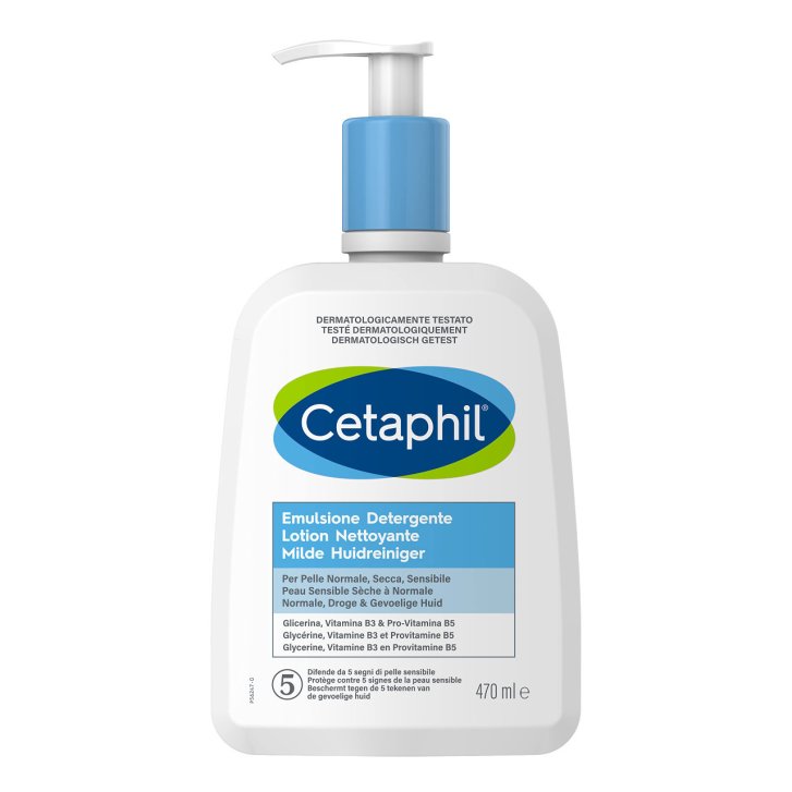 Detergente Quotidiano Viso Pelle Sensibile 470ml - Cetaphil