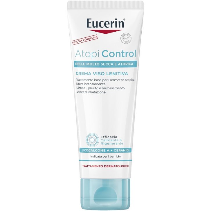 Eucerin AtopiControl Crema Viso per Dermatite Atopica 50 ml - Eucerin