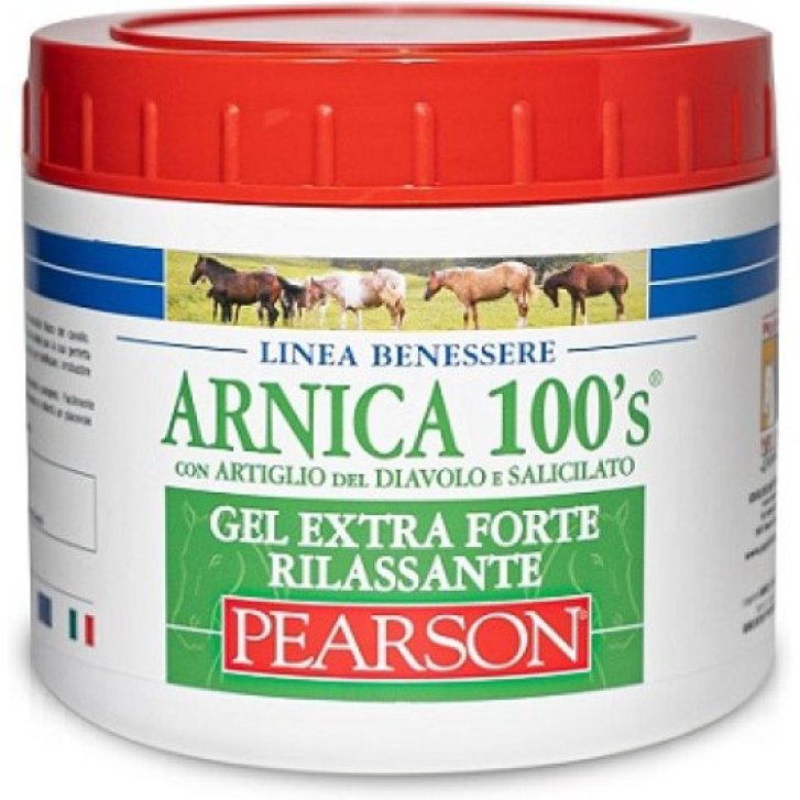 Arnica 100\'s Gel Extra Forte Riscaldante per Cavalli 500ml - Guglielmo Pearsons