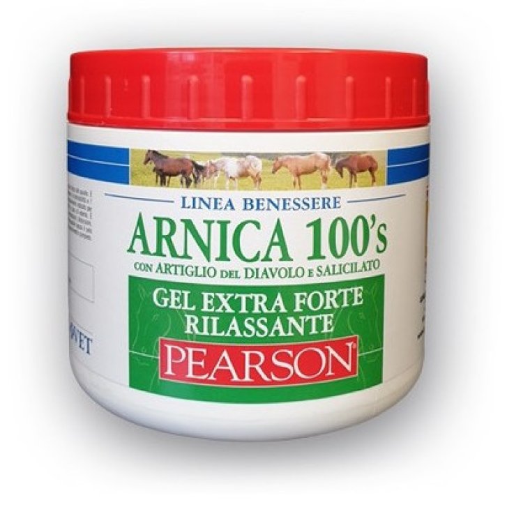 Arnica 100\'s Gel Extra Forte Rilassante 500ml per Equini - Guglielmo Pearsons