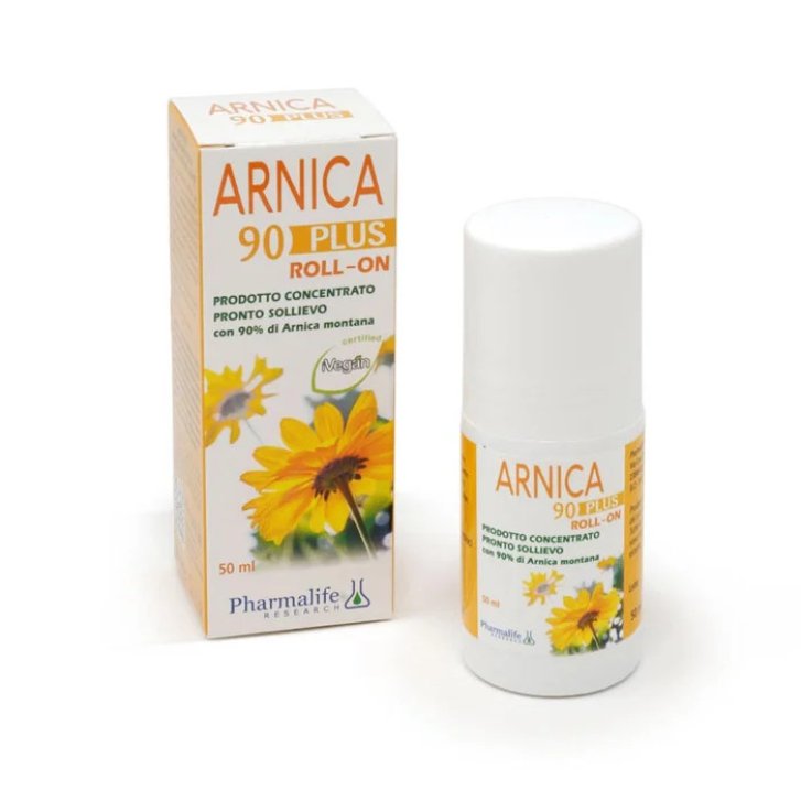 Arnica 90 Plus Roll On Sollievo Immediato 50ml - Pharmalife Research