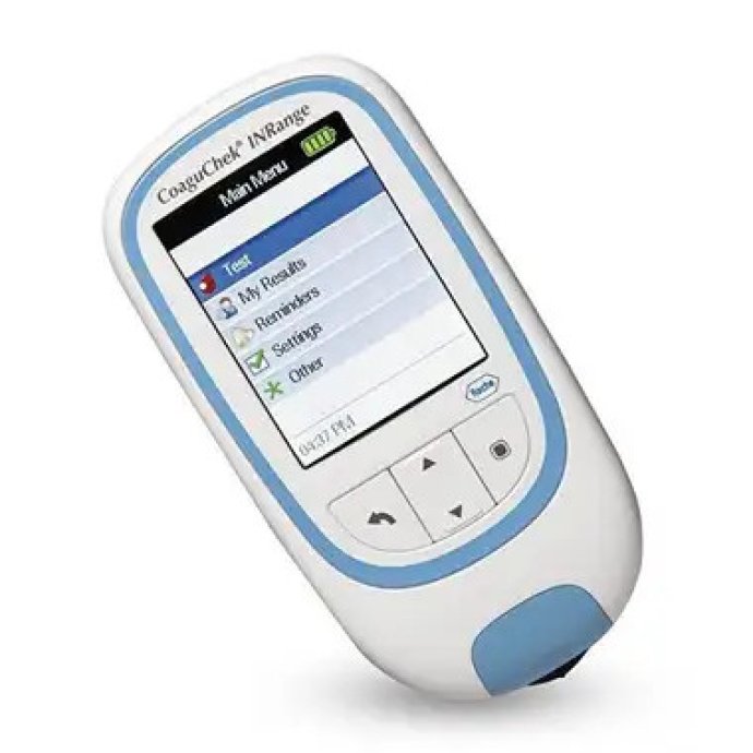 CoaguChek INRange Coagulometro Misuratore PT/INR Bluetooth per Terapia Anticoagulante - Roche