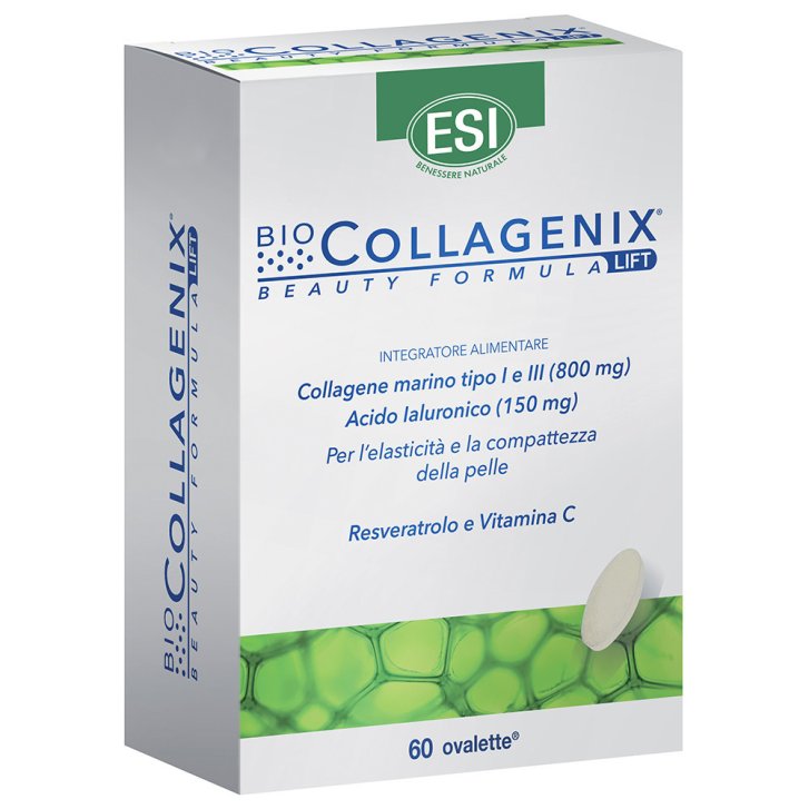 Biocollagenix Integratore per Pelle, Capelli e Unghie 60 Ovalette - Esi