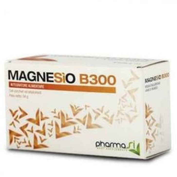 Magnesio B 300 Integratore Citrato di Magnesio 300mg 30 Bustine - PharmaSI