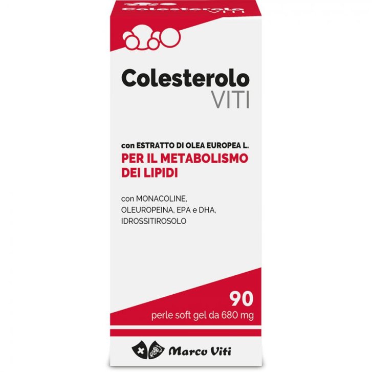 Colesterolo Viti Integratore Metabolismo Lipidi 90 Perle - Marco Viti