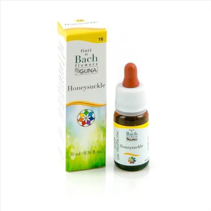 Guna Honeysuckle Fiori di Bach Memoria e Superamento Gocce 10ml - Guna