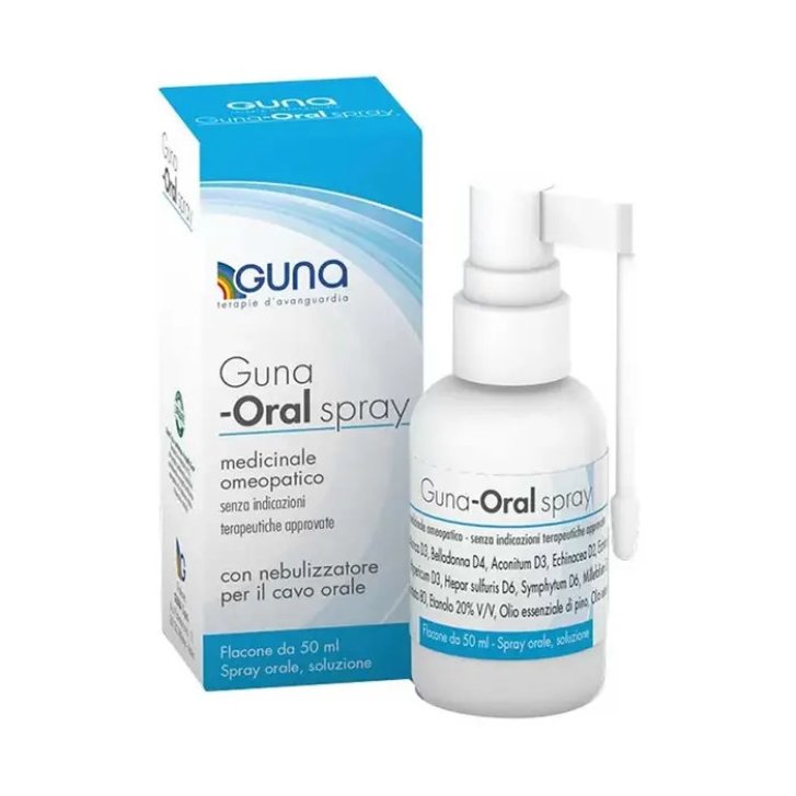 Guna Oral Spray Omeopatico per Cavo Orale - Guna