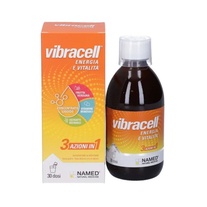 Vibracell Integratore Tonico Psico-Fisico con Vitamine Selenio L-Carnitina e Pappa Reale 300ml - Vibracell Vibracell Integratore Tonico Psico-Fisico con Vitamine Selenio L-Carnitina e Pappa Reale 300ml - Vibracell