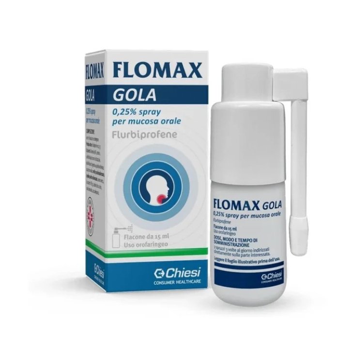 Flomax Gola Spray Medicinale Stati Irritativo-Infiammatori 15ml - Flomax