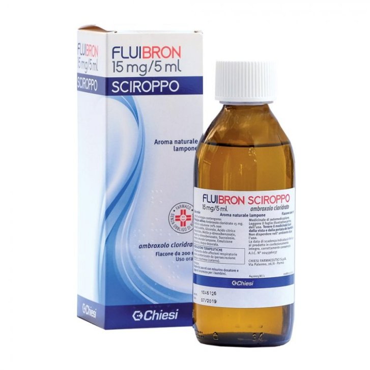Fluibron Sciroppo 15mg/5ml 200ml - Chiesi