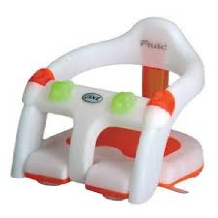 Fluid Seggiolino di Sicurezza per Vasca Arancione - Jané