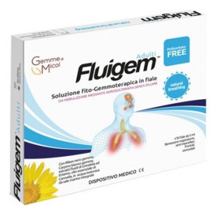 Fluigem Plus Adulti Integratore per Vie Respiratorie 8 Fiale - Gemme di Micol Fluigem Plus Adulti Integratore per Vie Respiratorie 8 Fiale - Gemme di Micol