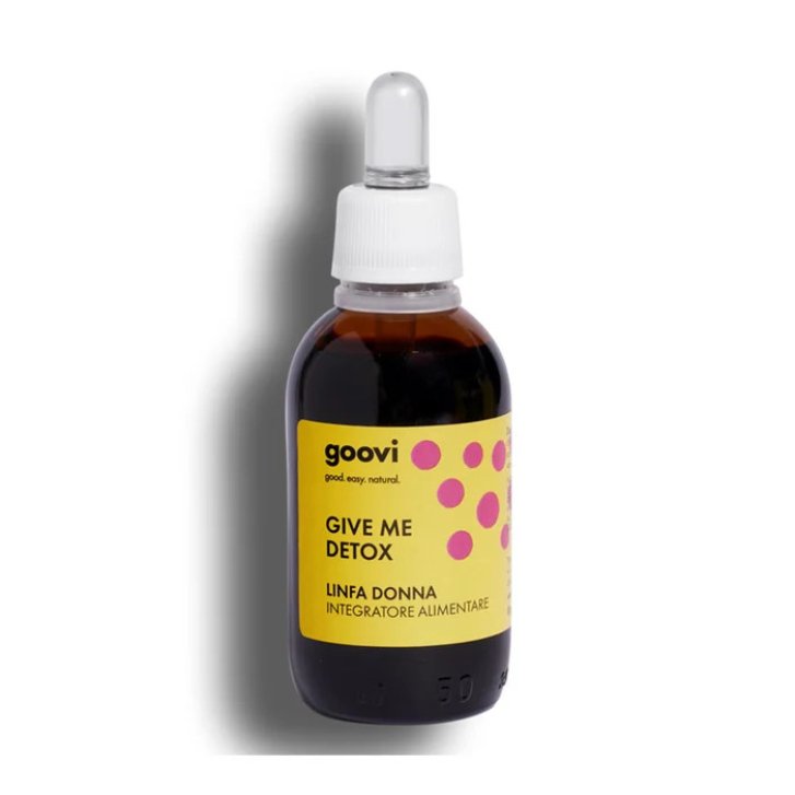 Goovi Give Me Detox Linfa Donna Integratore Drenante con Acai Sambuco e Betulla 50ml - Goovi