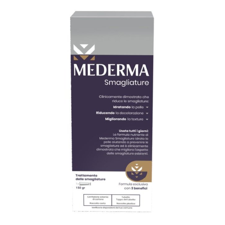 Mederma Smagliature Crema con Acido Ialuronico e Centella Asiatica 150g - Mederma