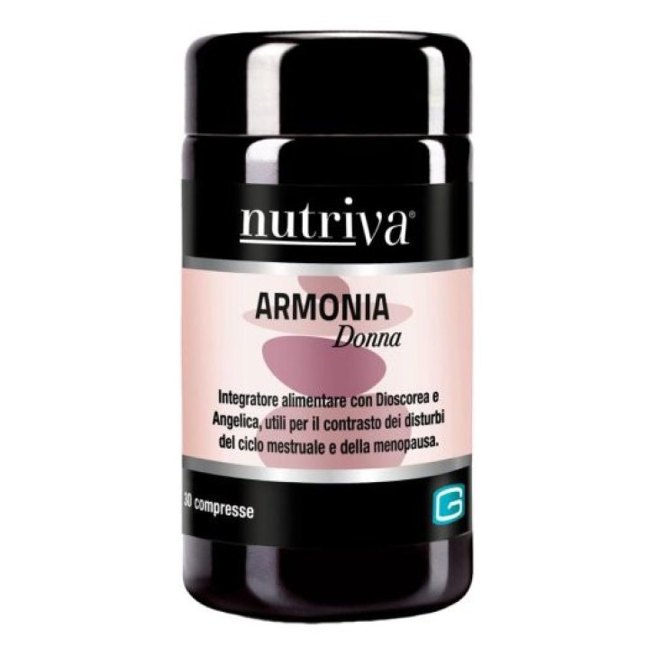 Nutriva Armonia Donna Integratore per ciclo mestruale e menopausa 30 Compresse - Nutriva