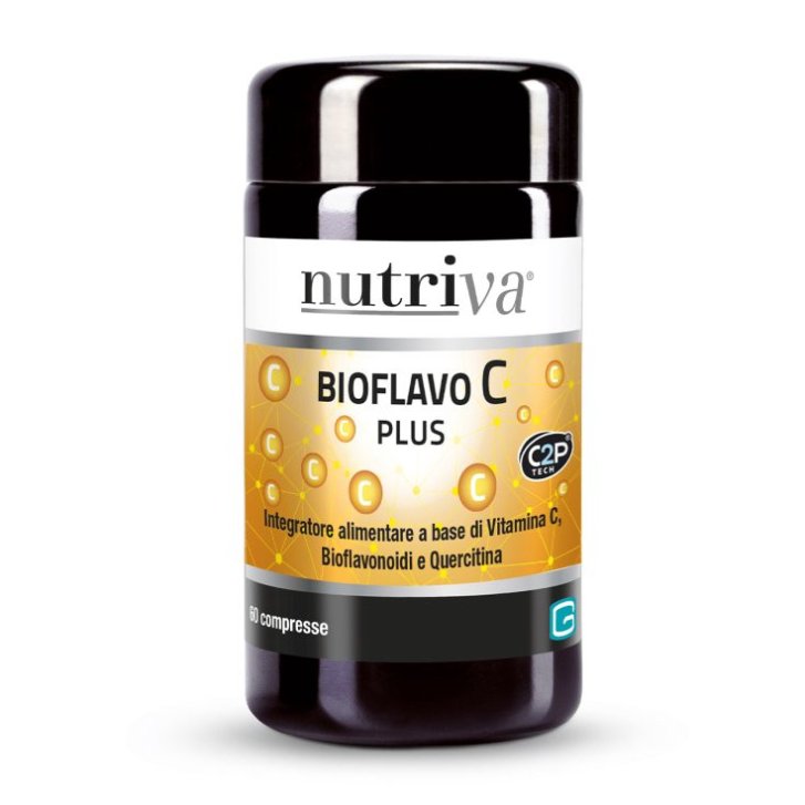 Nutriva Bioflavo C Plus Integratore Sostegno Difese Immunitarie 60 Compresse - Nutriva Nutriva Bioflavo C Plus Integratore Sostegno Difese Immunitarie 60 Compresse - Nutriva