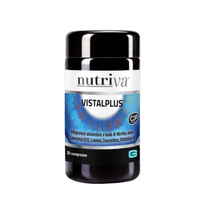 Nutriva Vistalplus Integratore Benessere Vista con Mirtillo 30 Compresse - Nutriva