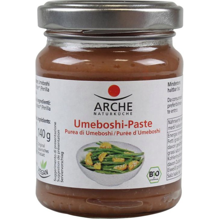 Purea di Umeboshi Condimento Giapponese Vegano 140g - Arche