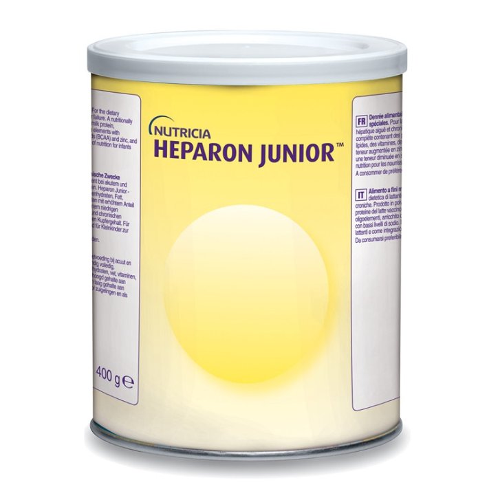 Heparon Junior Alimento a Fini Medici Speciali per Neonati e Bambini con Insufficienza Epatica con BCAA e Zinco 400g - Nutricia