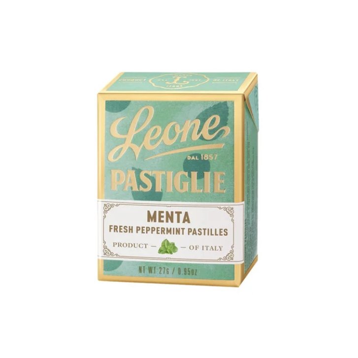Pastiglie Menta Rinfrescanti Vegane Senza Glutine 27g - Leone