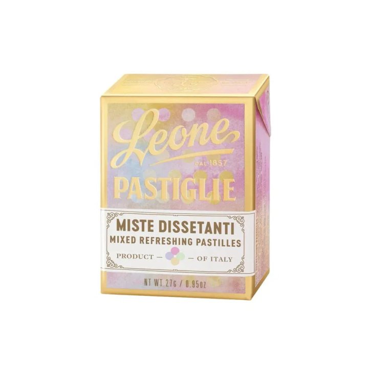 Pastiglie Miste Dissetanti Caramelle Vegane Senza Glutine 27g - Leone