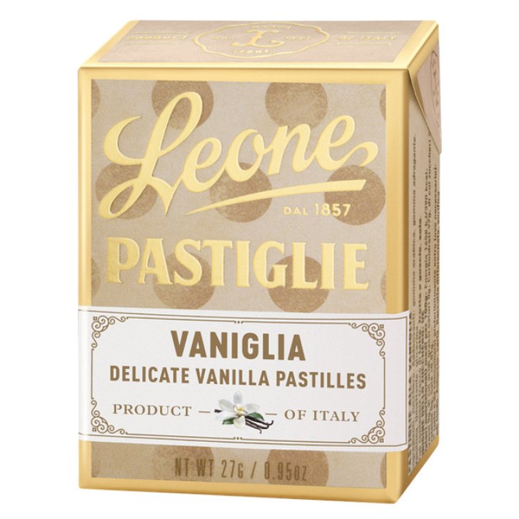 Pastiglie Vaniglia Caramelle Vegane Senza Glutine 27 g - Leone